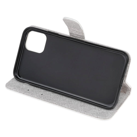 Samsung Galaxy A22 (5G) Læder Cover m. Pung - Fjer