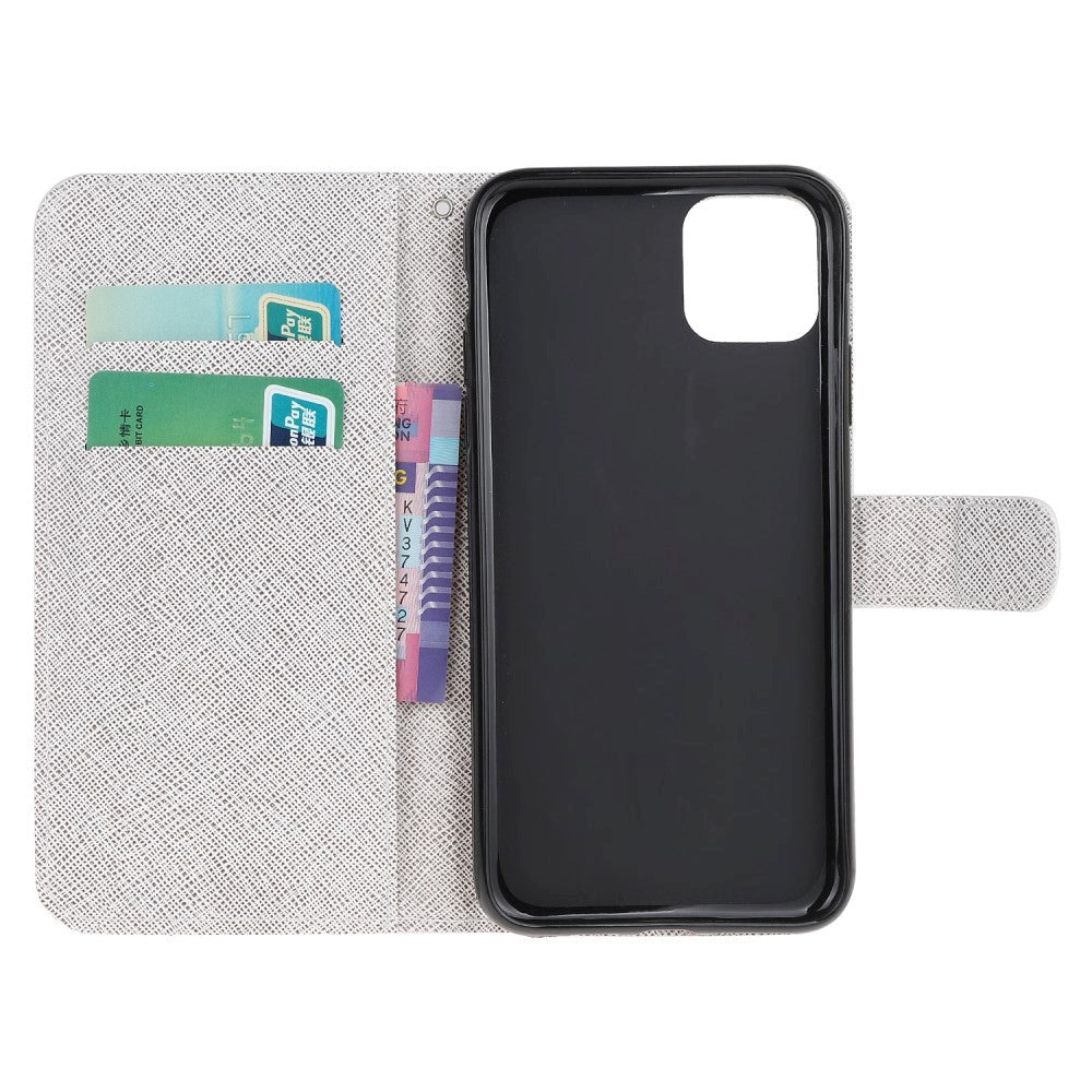 Samsung Galaxy A22 (5G) Læder Cover m. Pung - Fjer
