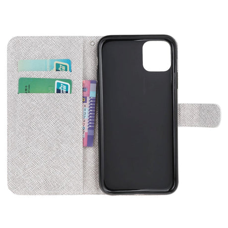 Samsung Galaxy A22 (5G) Læder Cover m. Pung - Fjer