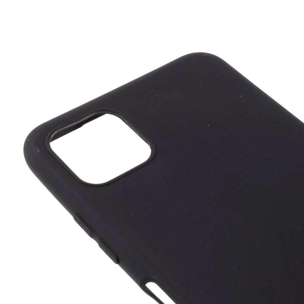 Samsung Galaxy A22 (5G) Fleksibel Plastik Cover - Sort