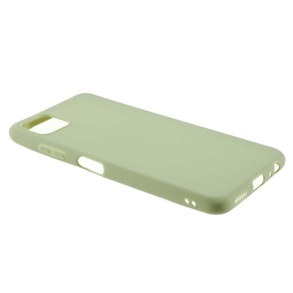 Samsung Galaxy A22 (5G) Fleksibel Plastik Cover - Grøn