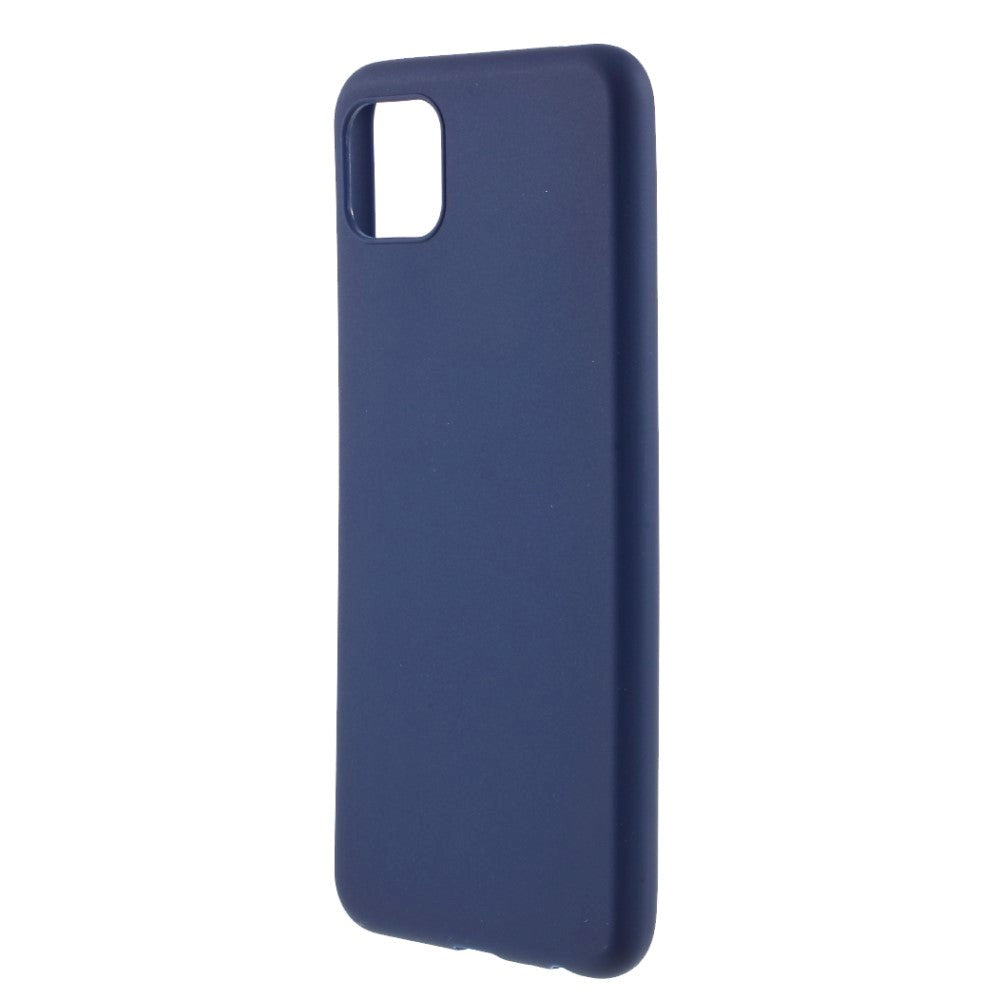 Samsung Galaxy A22 (5G) Fleksibel Plastik Cover - Navy Blå