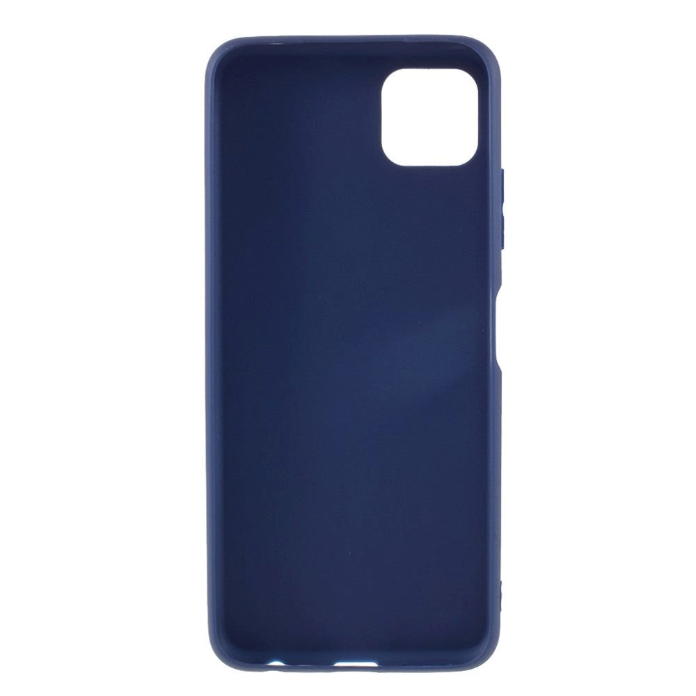 Samsung Galaxy A22 (5G) Fleksibel Plastik Cover - Navy Blå