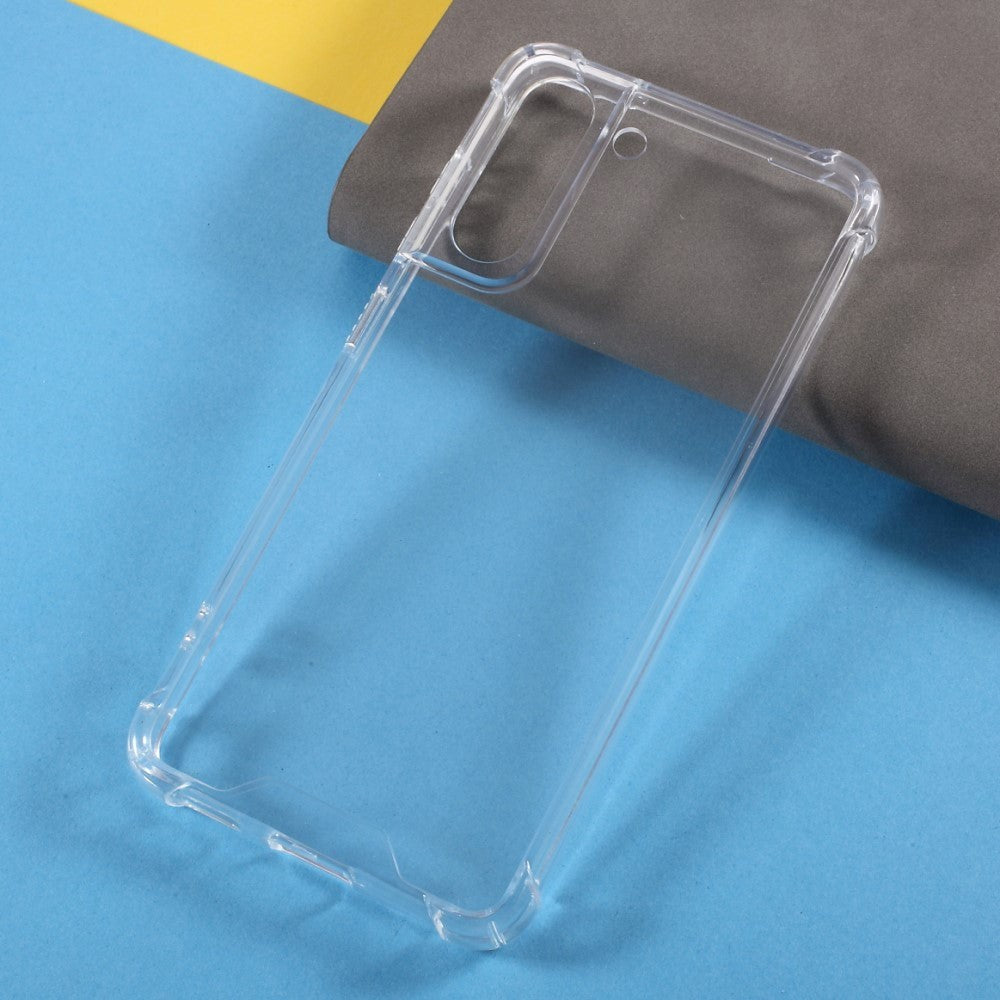 Samsung Galaxy S21 FE (5G) Shock-Proof Hybrid Plastik Cover - Gennemsigtig