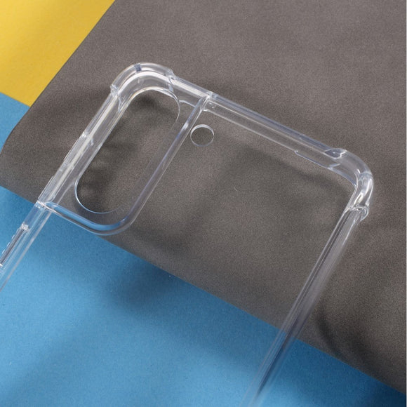 Samsung Galaxy S21 FE (5G) Shock-Proof Hybrid Plastik Cover - Gennemsigtig
