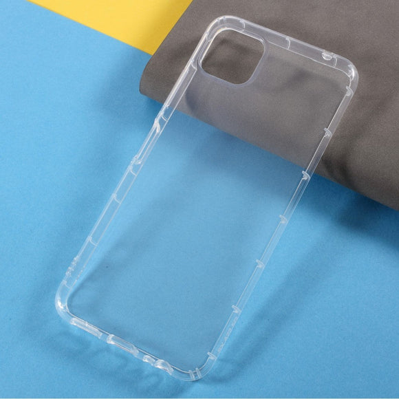Samsung Galaxy A22 (5G) Fleksibelt Plastik Cover Gennemsigtig