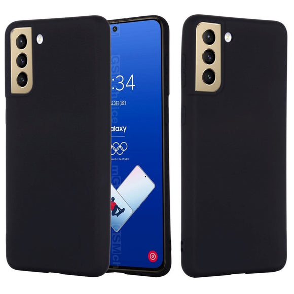 Samsung Galaxy S21 FE (5G) Liquid Silikone Cover - Sort