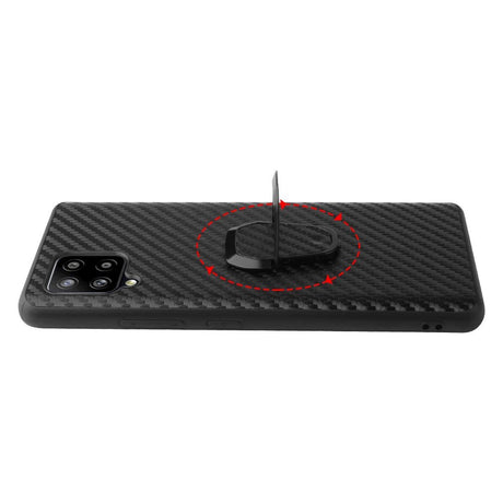 Samsung Galaxy A42 (5G) Plastik Cover m. Magnetisk Kickstand Fingerring - Slange