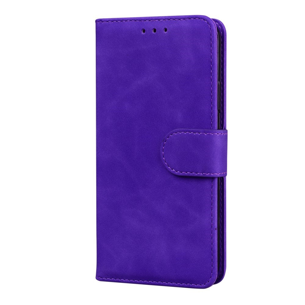 EIDERWOOD Samsung Galaxy A22 (5G) Kunstlæder Flip Cover m. Kortholder & Ståfunktion - Lilla