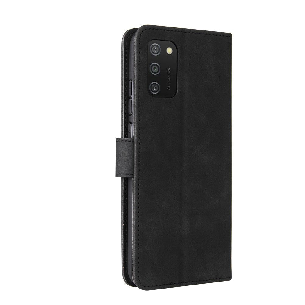 Samsung Galaxy A03s Flip Cover m. Pung - Sort