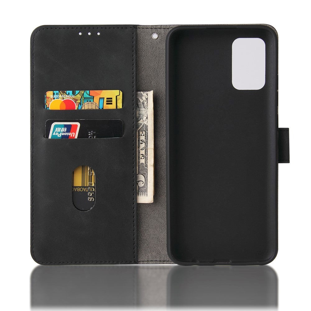 Samsung Galaxy A03s Flip Cover m. Pung - Sort