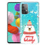 Samsung Galaxy A72 5G / 4G Fleksibelt Plast Julecover - Merry Christmas - Isbjørn