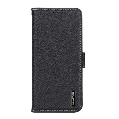 Samsung Galaxy A03s KHAZNEH Læder Cover m. Pung - Sort