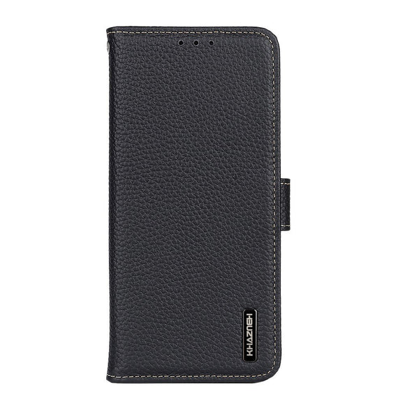 Samsung Galaxy A03s KHAZNEH Læder Cover m. Pung - Sort