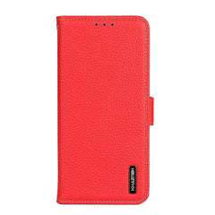 Samsung Galaxy A03s KHAZNEH Læder Cover m. Pung - Rød