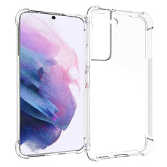 Samsung Galaxy S22 Shock-Proof Fleksibelt Plastik Cover - Gennemsigtig