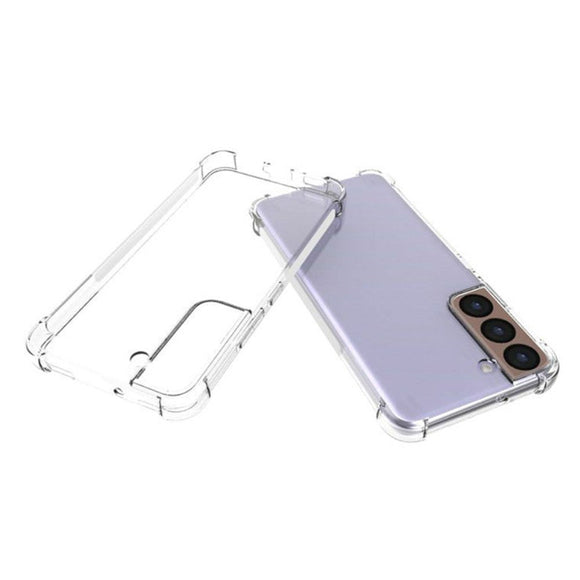 Samsung Galaxy S22 Shock-Proof Fleksibelt Plastik Cover - Gennemsigtig