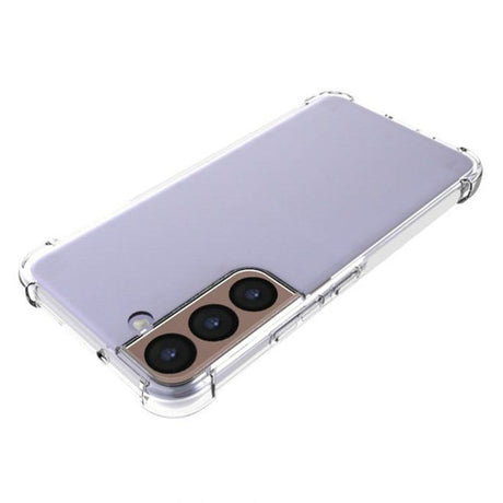 Samsung Galaxy S22 Shock-Proof Fleksibelt Plastik Cover - Gennemsigtig