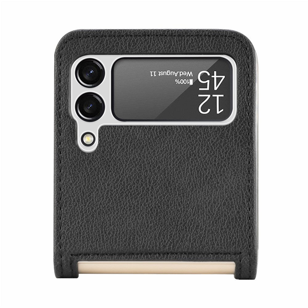 EIDERWOOD Samsung Galaxy Z Flip3 (5G) Kunstlæder Cover - Kortholder - Sort