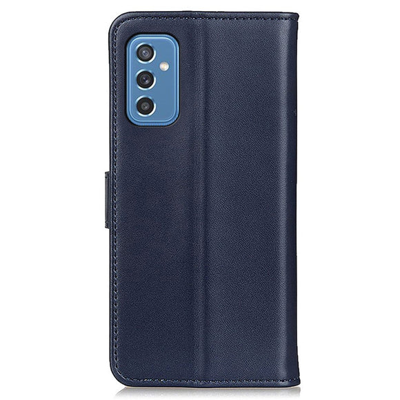 Samsung Galaxy M52 (5G) Folio Læder Cover m. Pung - Blå
