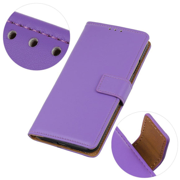 Samsung Galaxy M52 (5G) Folio Læder Cover m. Pung - Lilla