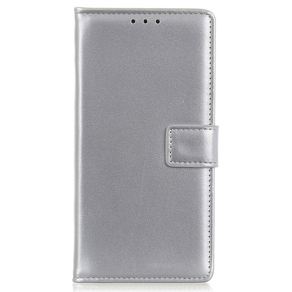 Samsung Galaxy M52 (5G) Folio Læder Cover m. Pung - Sølv
