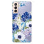 Samsung Galaxy S22 Fleksibelt Plastik Cover - Lilla Blomster