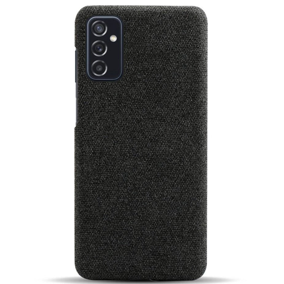 Samsung Galaxy M52 (5G) Ultra KSQ Stof Plastik Cover - Sort