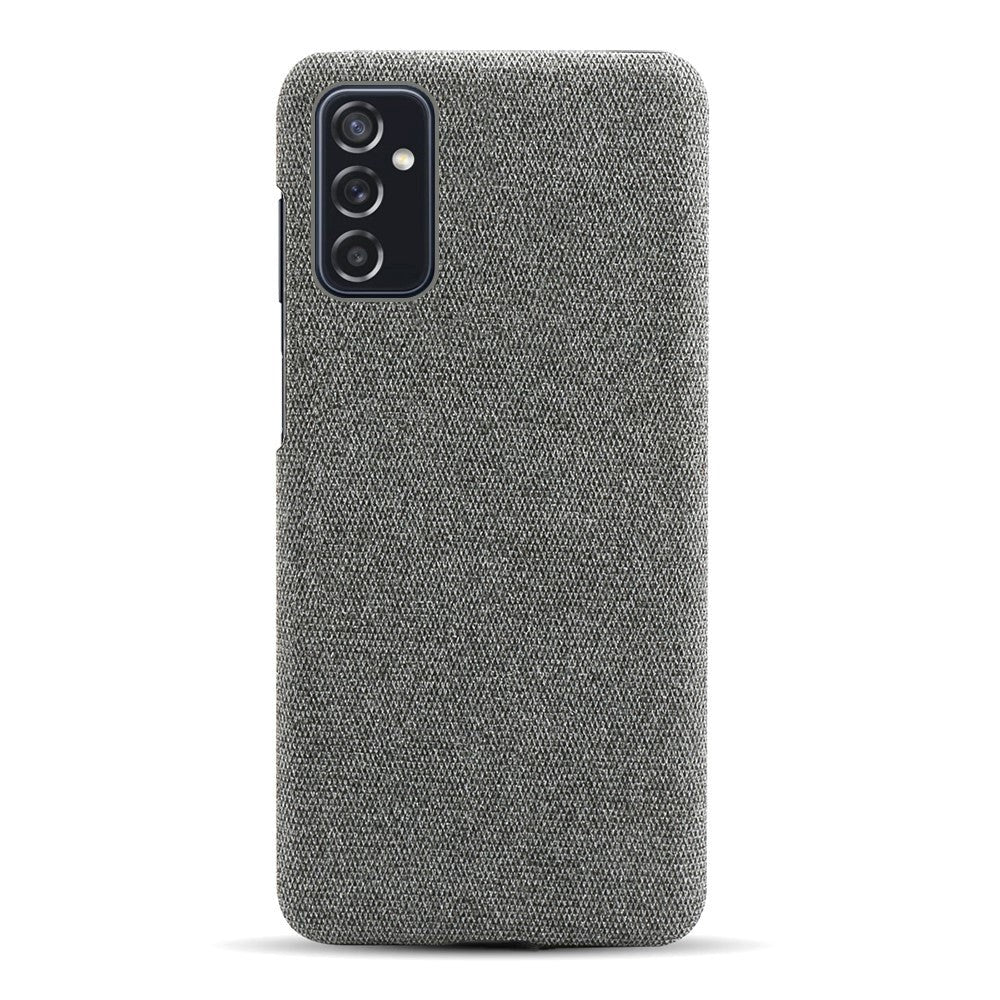 Samsung Galaxy M52 (5G) Ultra KSQ Stof Plastik Cover - Mørkgrå