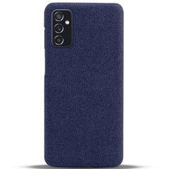 Samsung Galaxy M52 (5G) Ultra KSQ Stof Plastik Cover - Blå