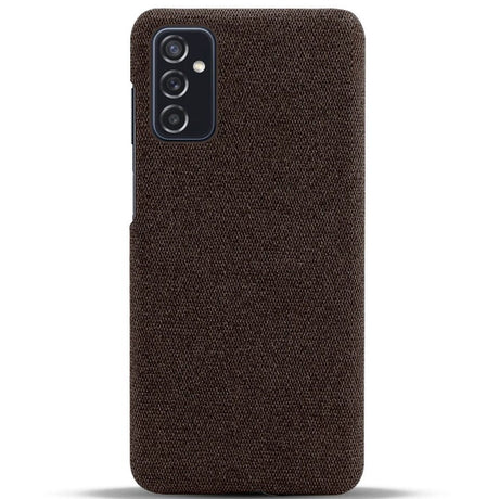 Samsung Galaxy M52 (5G) Ultra KSQ Stof Plastik Cover - Brun