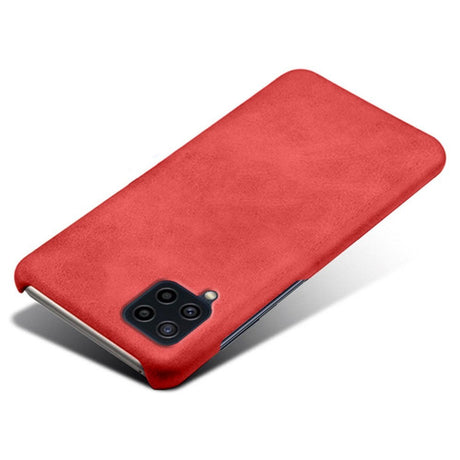 Samsung Galaxy M22 / M32 Læder Cover - Rød