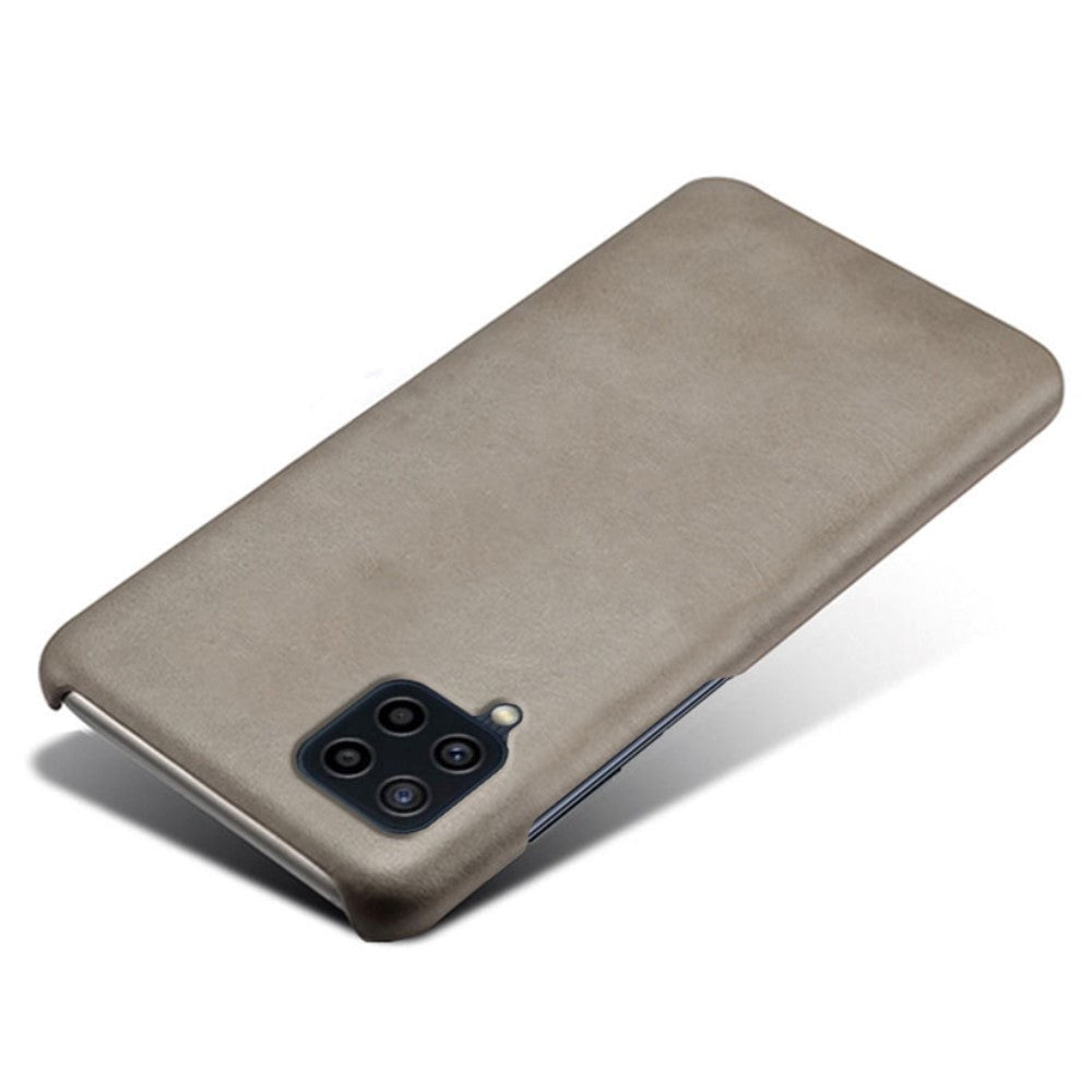 Samsung Galaxy M22 / M32 Læder Cover - Grå