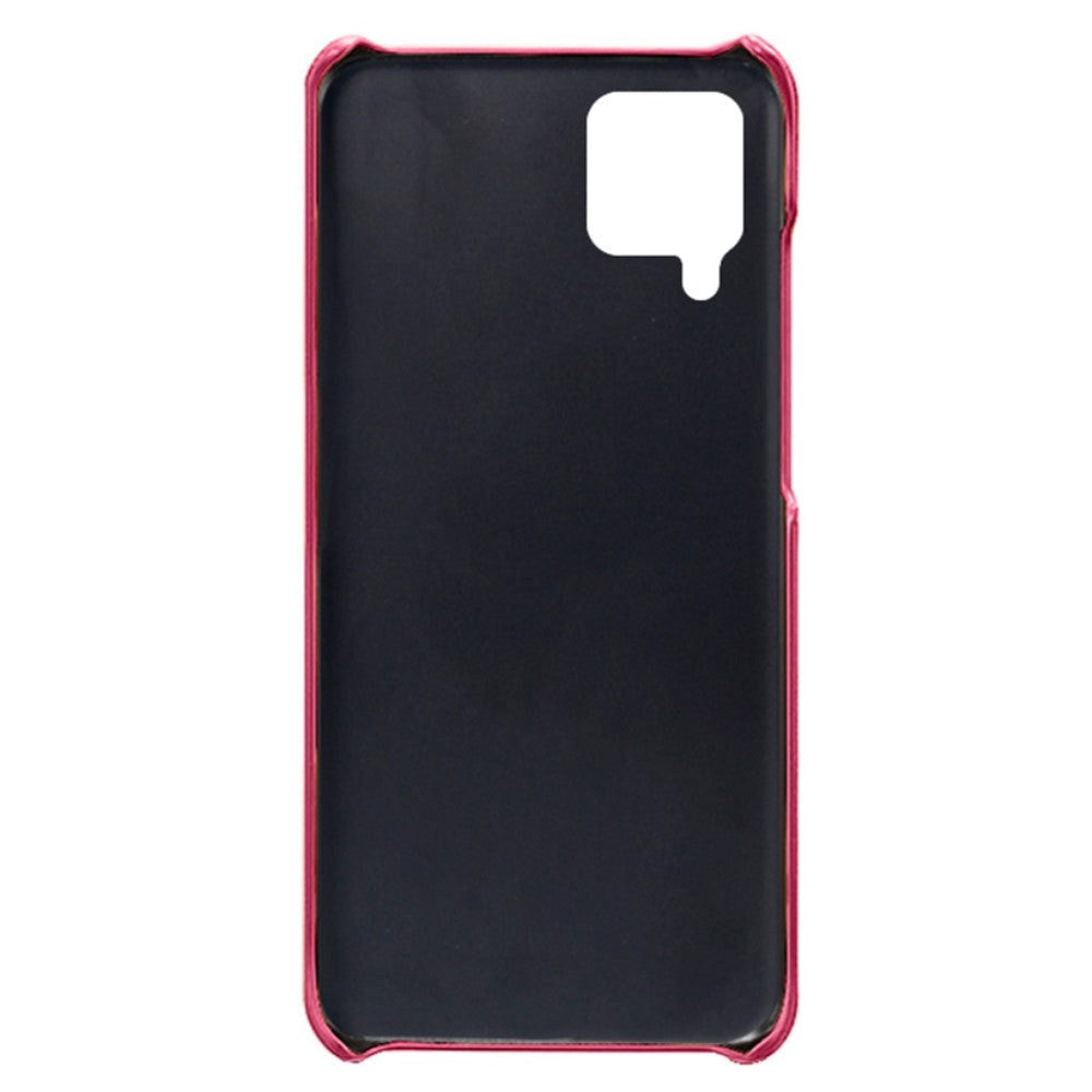 Samsung Galaxy M22 / M32 Læder Cover - Lyserød