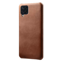 Samsung Galaxy M22 / M32 Læder Cover - Brun