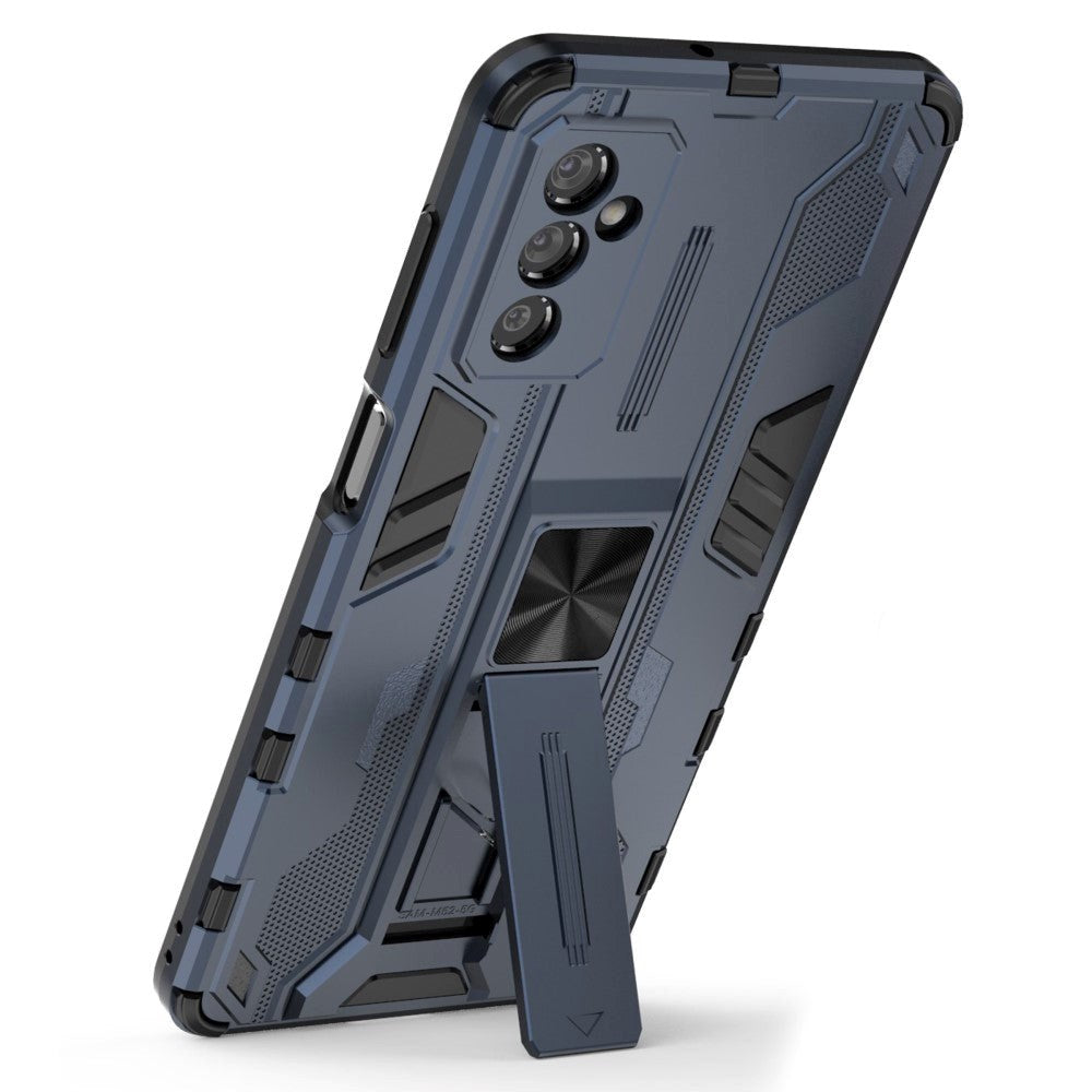 Samsung Galaxy M52 (5G) Håndværkercover m. Kickstand - Blå