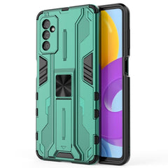 Samsung Galaxy M52 (5G) Håndværkercover m. Kickstand - Grøn