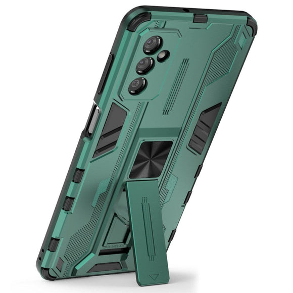 Samsung Galaxy M52 (5G) Håndværkercover m. Kickstand - Grøn