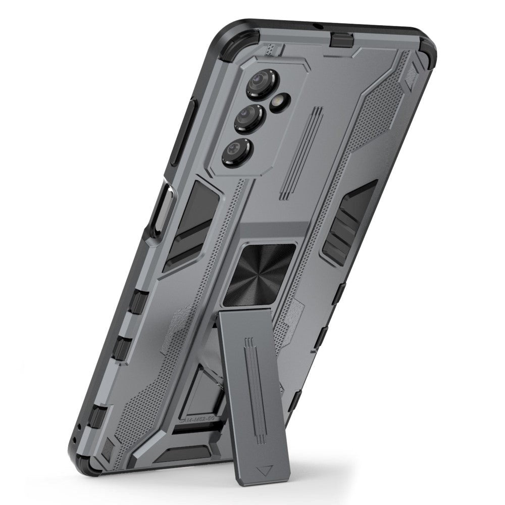 Samsung Galaxy M52 (5G) Håndværkercover m. Kickstand - Grå
