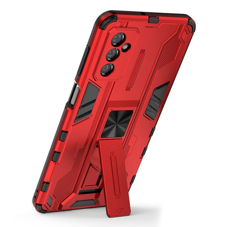 Samsung Galaxy M52 (5G) Håndværkercover m. Kickstand - Rød