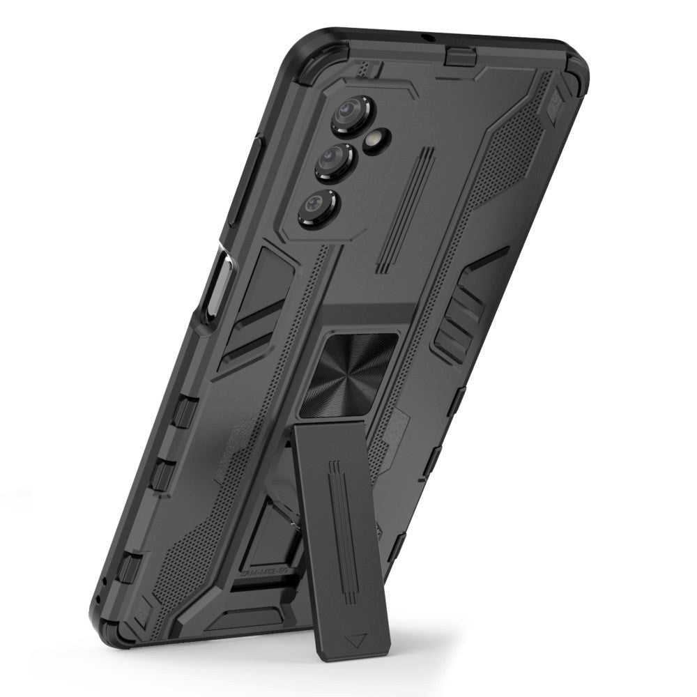 Samsung Galaxy M52 (5G) Håndværkercover m. Kickstand - Sort