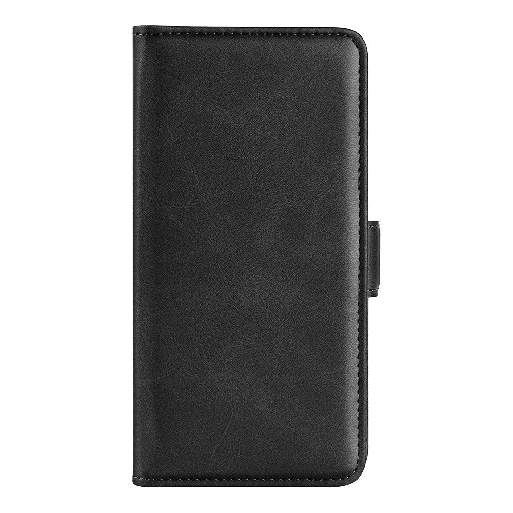 Samsung Galaxy A33 (5G) Neutralt Læder Cover m. Pung - Sort