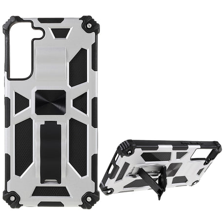 EIDERWOOD Samsung Galaxy S22 Plus Håndværker Cover m. Kickstand - Sølv