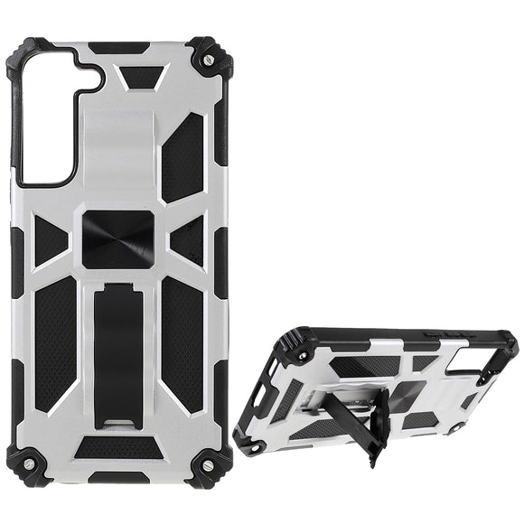 EIDERWOOD Samsung Galaxy S22 Plus Håndværker Cover m. Kickstand - Sølv