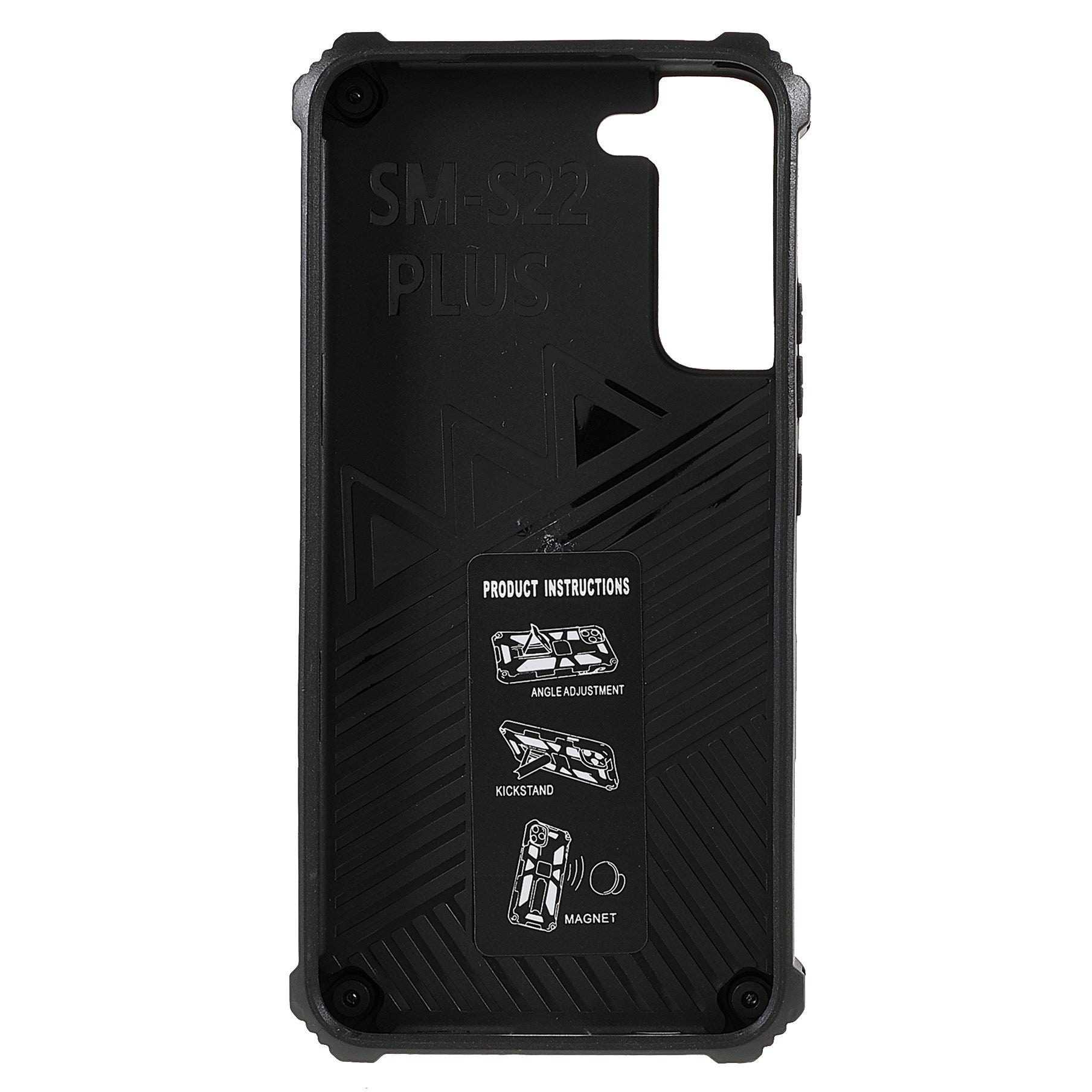 EIDERWOOD Samsung Galaxy S22 Plus Håndværker Cover m. Kickstand - Sølv