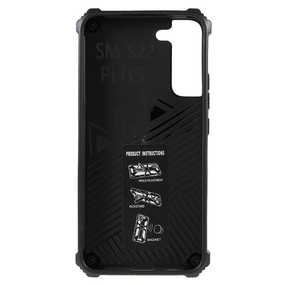 EIDERWOOD Samsung Galaxy S22 Plus Håndværker Cover m. Kickstand - Sølv