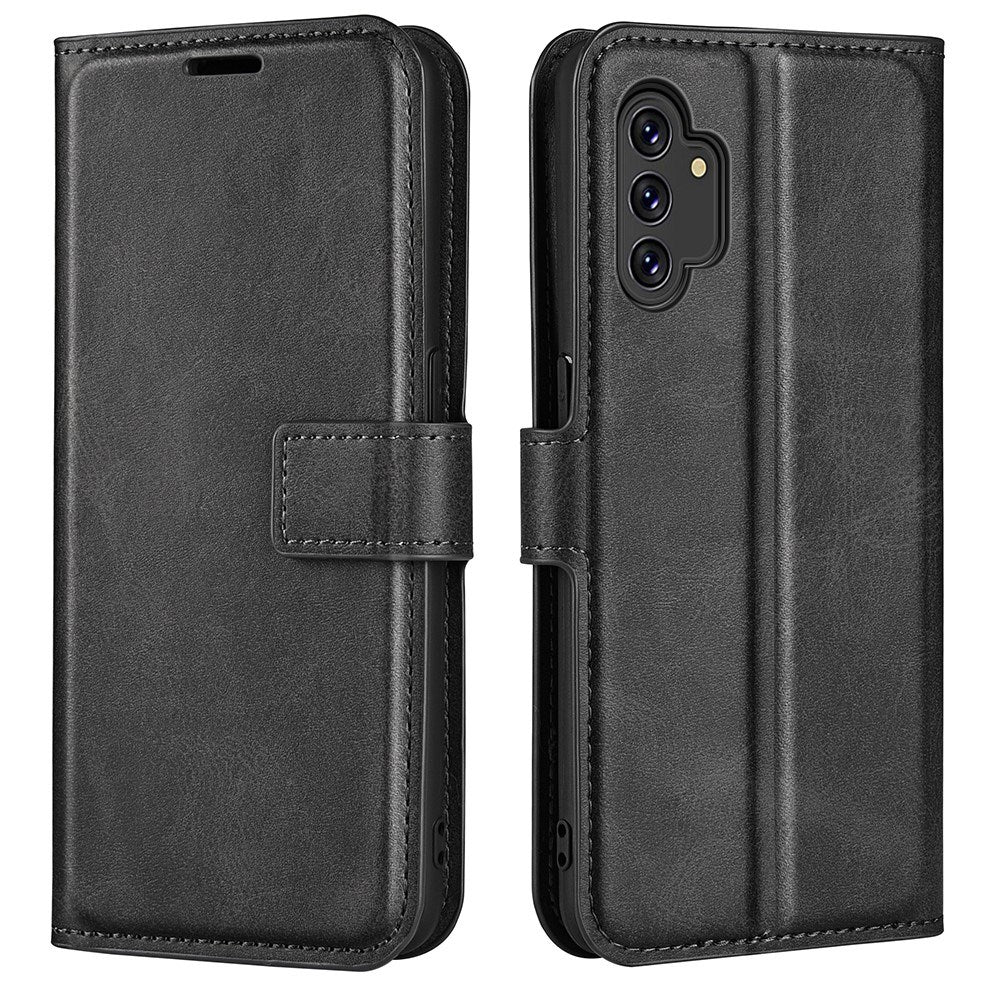 EIDERWOOD Samsung Galaxy A13 (4G) Kunstlæder Flip Cover - Sort