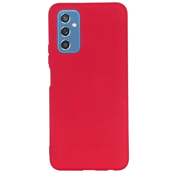 Samsung Galaxy M52 (5G) Liquid Silikone Cover - Rød