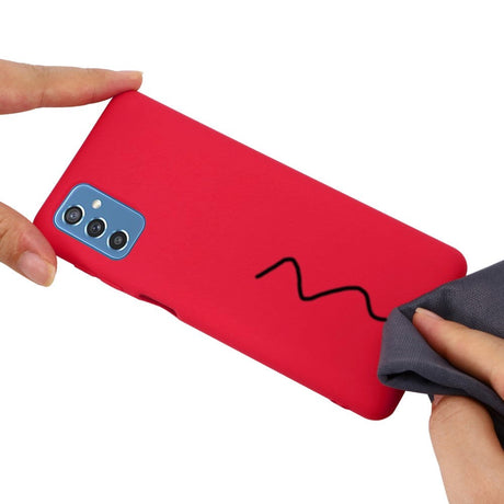 Samsung Galaxy M52 (5G) Liquid Silikone Cover - Rød