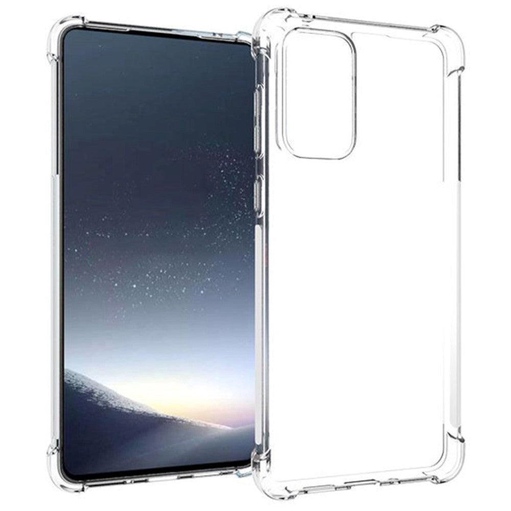 Samsung Galaxy A73 (5G) Shockproof Fleksibelt Plastik Cover - Gennemsigtig